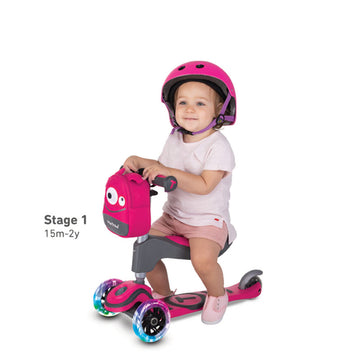 スマートトライク T-スクーター ピンク T1 T-scooTer キックスクーター【送料無料 沖縄・一部地域を除く】